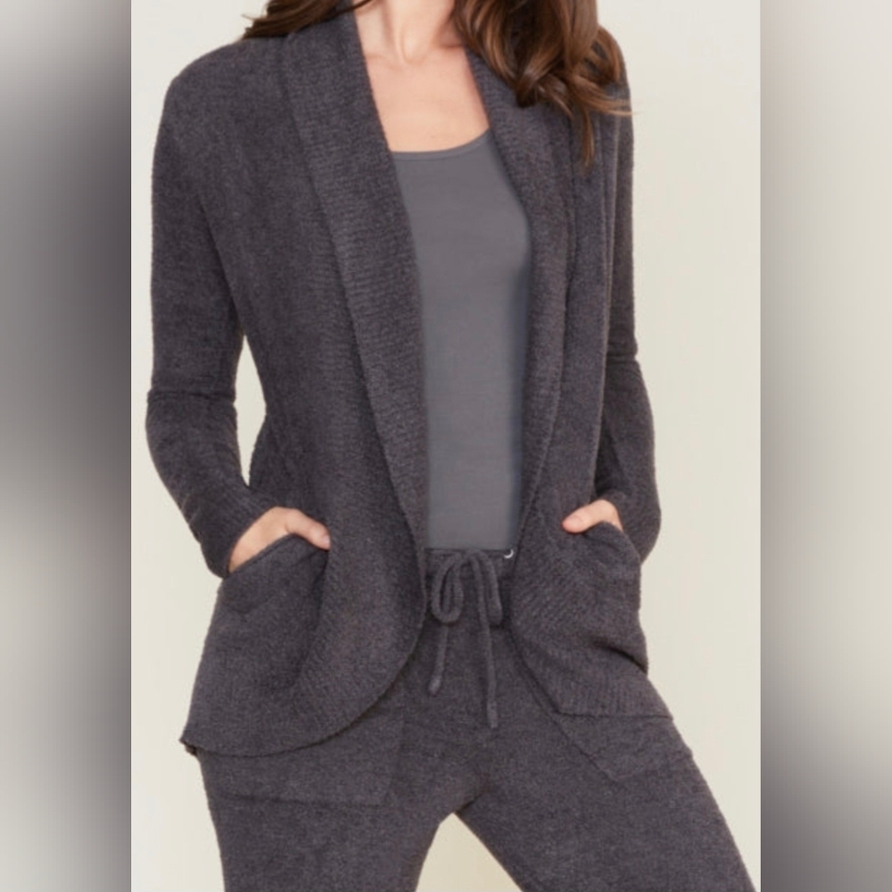 Barefoot Dreams Charcoal Cardigan Size XS/S
